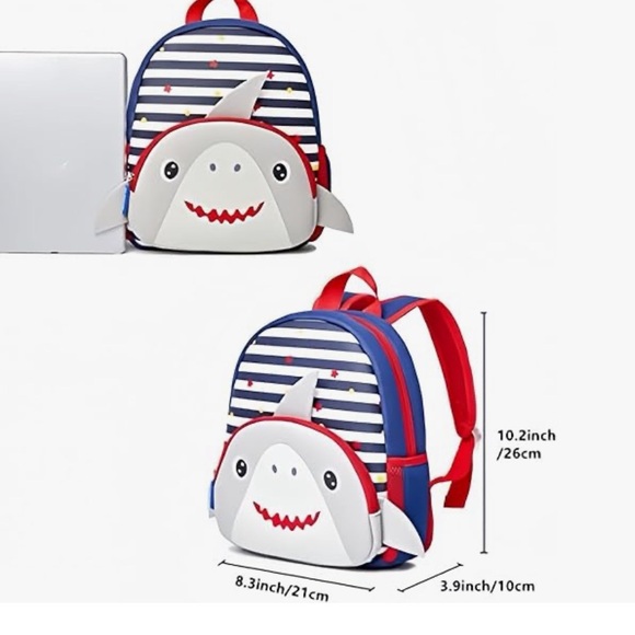 Shark kids backpack - Picture 5 of 5